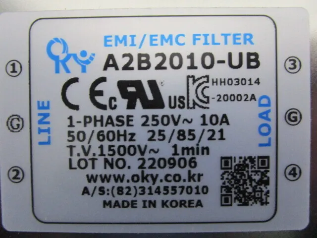 Oky A2B2010-UB noise filter Detail Image - ASKINDEX Korea