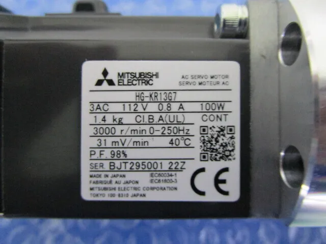미쓰비시 전기 HG-KR13G7 AC 서보 모터 상세 이미지 - ASKINDEX 코리아