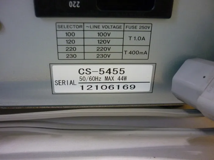 Kenwood CS-5455 oscilloscope Detail Image - ASKINDEX Korea