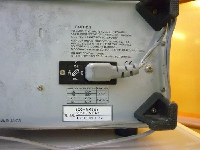 Kenwood CS-5455 oscilloscope Detail Image - ASKINDEX Korea