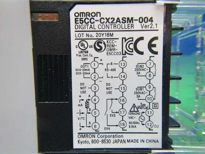 오므론 E5CC-CX2ASM-004 온도 조절기 상세 이미지 - ASKINDEX 코리아