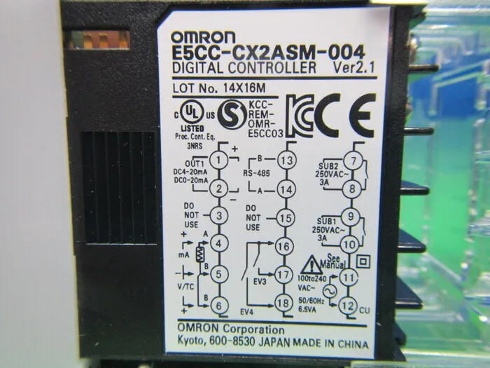 오므론 E5CC-CX2ASM-004 온도 조절기 상세 이미지 - ASKINDEX 코리아