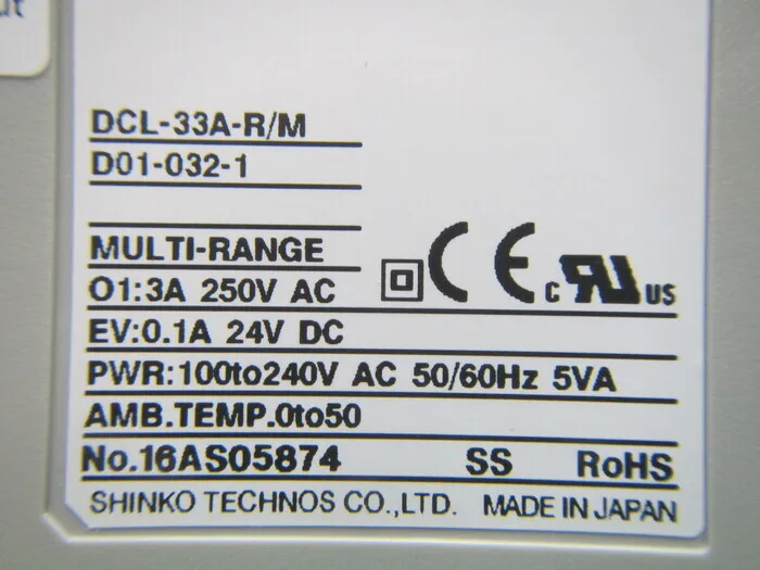 신항 테크노스 DCL-33A-R/M(D01-032-1) 지시 조절기 상세 이미지 - ASKINDEX 코리아