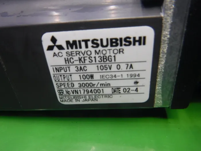 Mitsubishi Electric HC-KFS13BG1 AC servo motor Detail Image - ASKINDEX Korea