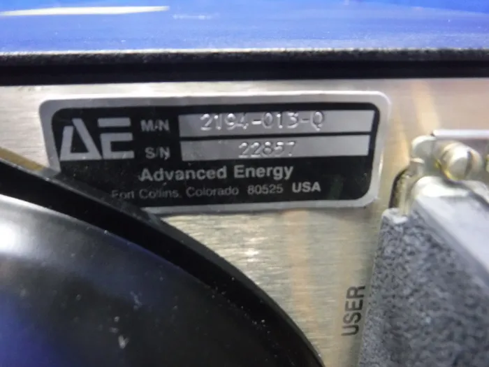 Advanced Energy 2194-013-Q Master power supply Detail Image - ASKINDEX Korea