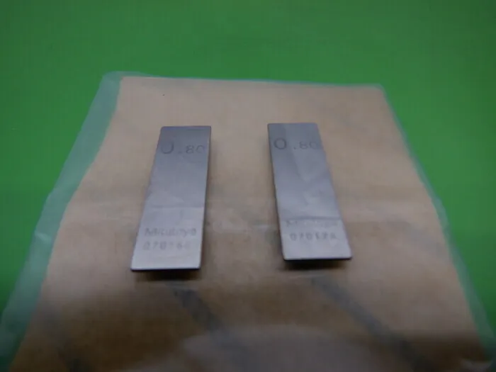 미츠 토요 611921-04 단일 게이지 블록(0.8mm) 상세 이미지 - ASKINDEX 코리아