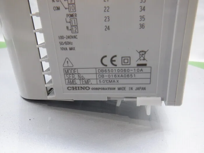 치노 DB65010060-10A 디지털 지시 조절계 상세 이미지 - ASKINDEX 코리아