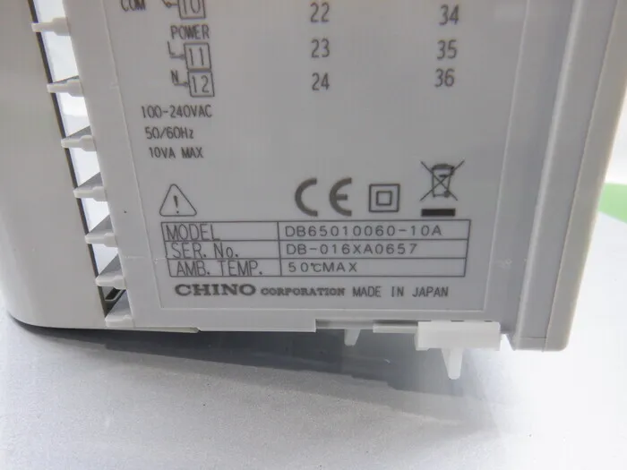 치노 DB65010060-10A 디지털 지시 조절계 상세 이미지 - ASKINDEX 코리아