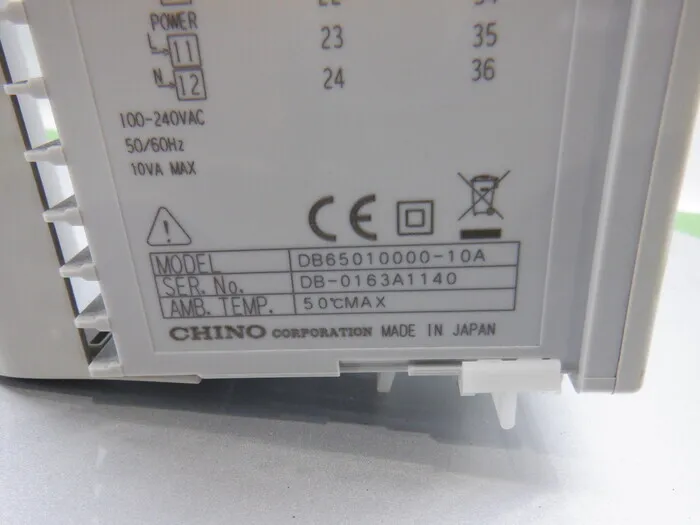 치노 DB65010000-10A 디지털 지시 조절계 상세 이미지 - ASKINDEX 코리아
