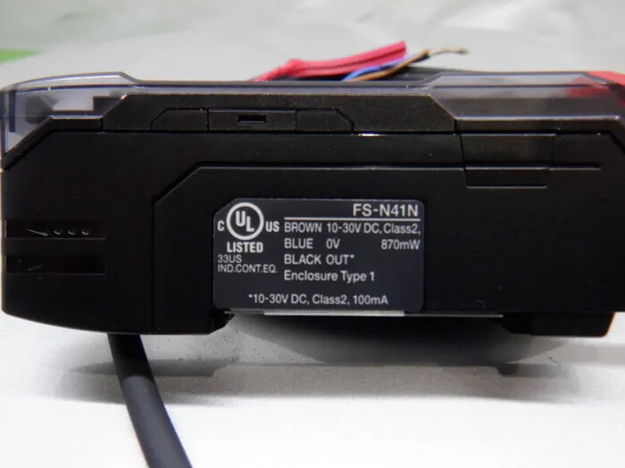 Keyence FS-N41N Fiber sensor amplifier (parent unit) Detail Image - ASKINDEX Korea