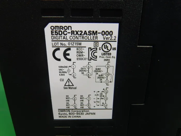 오므론 E5DC-RX2ASM-000 온도 조절기 상세 이미지 - ASKINDEX 코리아