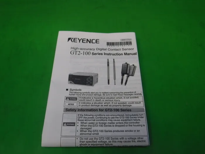 Keyence GT2-100N 접촉식 디지털 센서 상세 이미지 - ASKINDEX 코리아