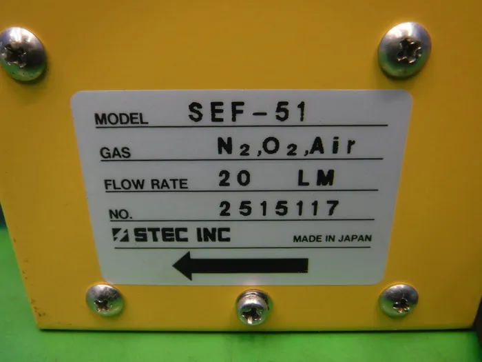 Estech SEF-51 Mass flow meter Detail Image - ASKINDEX Korea