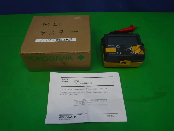 Yokogawa Electric MY40-01 Digital insulation resistance meter Detail Image - ASKINDEX Korea