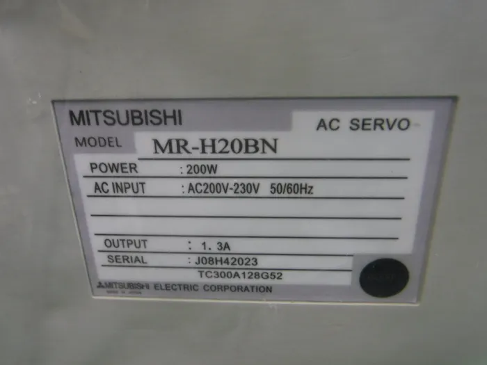미쓰비시 전기 MR-H20BN AC 서보 드라이버 상세 이미지 - ASKINDEX 코리아
