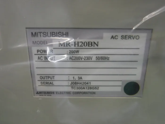 미쓰비시 전기 MR-H20BN AC 서보 드라이버 상세 이미지 - ASKINDEX 코리아