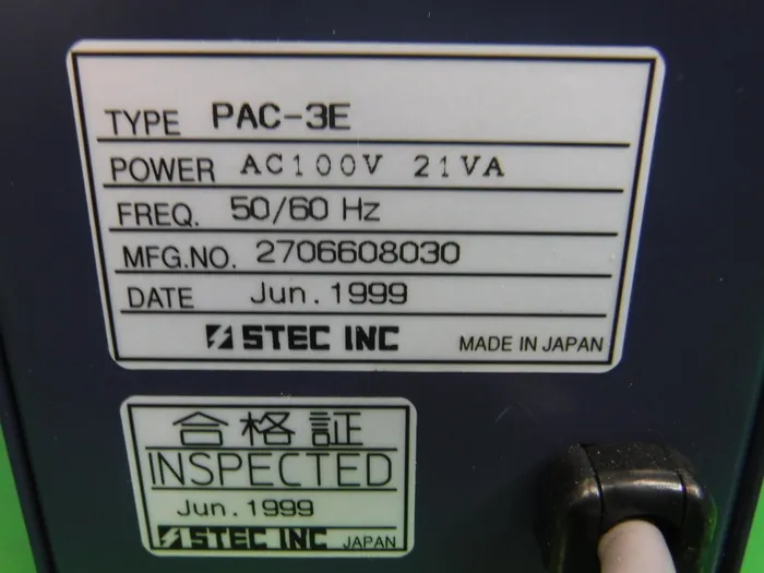 Estech PAC-3E Power supply for mass flow Detail Image - ASKINDEX Korea