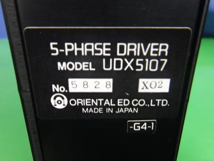 오리엔탈 모터 UDX5107-G4-1 모터 드라이버 상세 이미지 - ASKINDEX 코리아