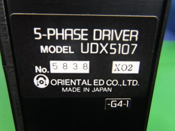 오리엔탈 모터 UDX5107-G4-1 모터 드라이버 상세 이미지 - ASKINDEX 코리아
