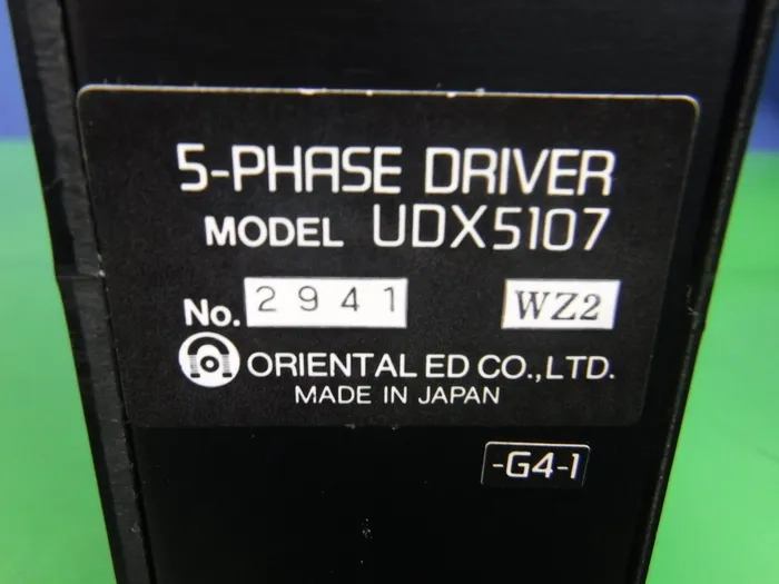 오리엔탈 모터 UDX5107-G4-1 모터 드라이버 상세 이미지 - ASKINDEX 코리아