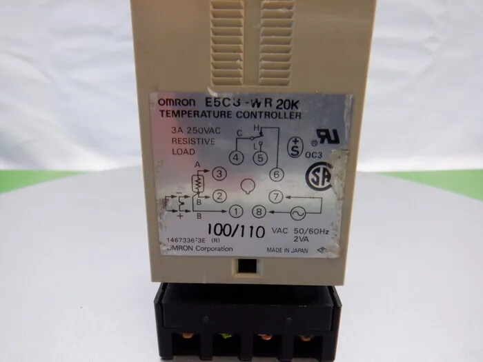 Omron E5C3-WR20K Temperature control organs (analog) Detail Image - ASKINDEX Korea