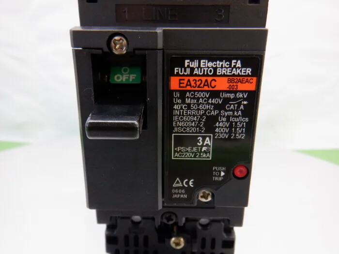 Fuji Electric EA32AC Breaker (electric leakage breaker) Detail Image - ASKINDEX Korea