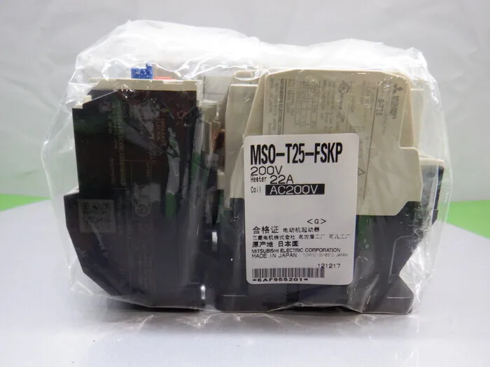 Mitsubishi Electric MSO-T25-FSKP Electromagnetic contacter (with thermal lille) Detail Image - ASKINDEX Korea