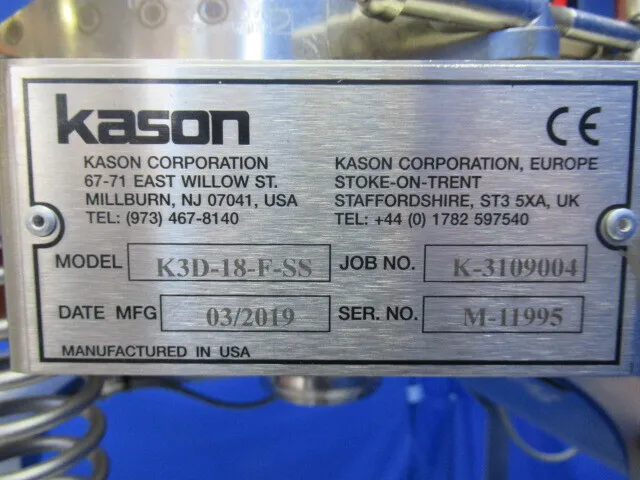 Kason K3D-18-F-SS Vibration sifting machine Detail Image - ASKINDEX Korea