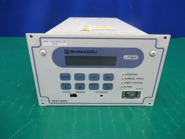 시마즈 제작소 EI-D1103M 터보 분자 펌프 컨트롤러 상세 이미지 - ASKINDEX 코리아