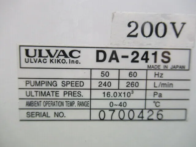 Albuck DA-241S Diaram pump Detail Image - ASKINDEX Korea