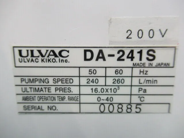 Albuck DA-241S Diaram pump Detail Image - ASKINDEX Korea