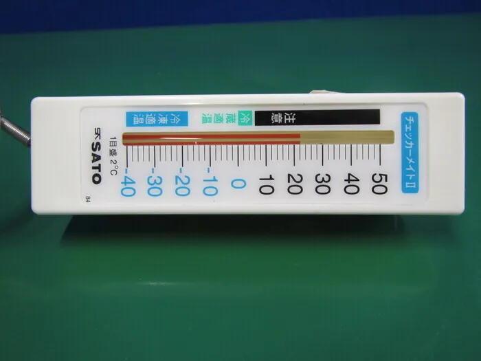 Sato Mechanical Manufacturing Office チェカーメイトⅡ Temeter for refrigerator Detail Image - ASKINDEX Korea