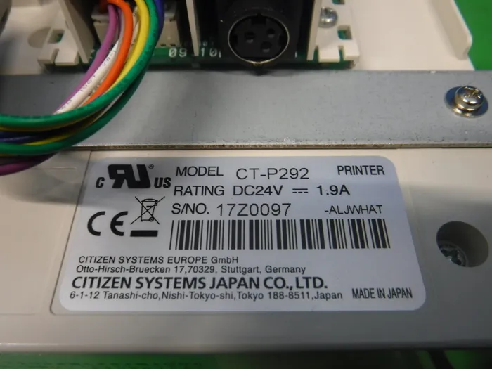 Citizen Systems CT-P292 printer Detail Image - ASKINDEX Korea