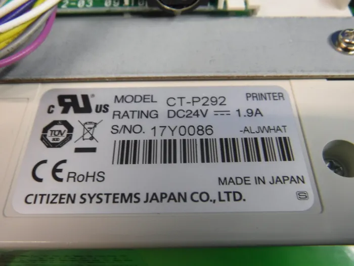 Citizen Systems CT-P292 printer Detail Image - ASKINDEX Korea