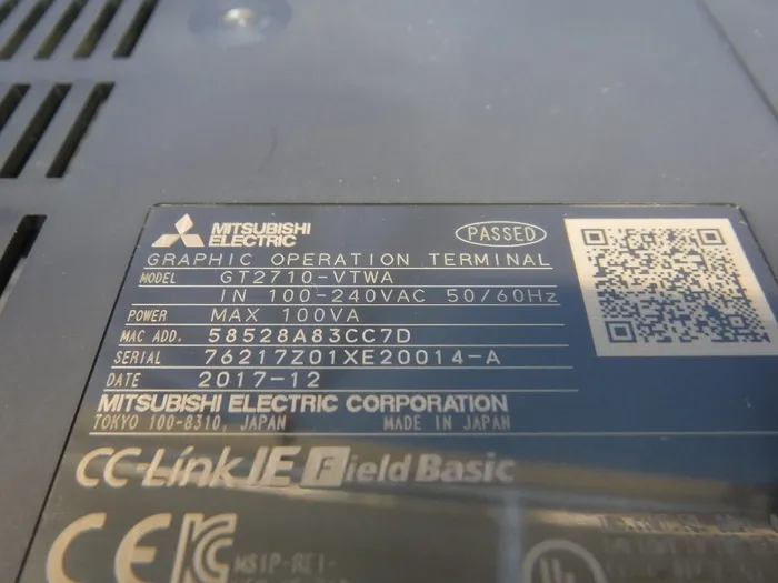 미쓰비시 전기 GT2710-VTWA 터치 패널 상세 이미지 - ASKINDEX 코리아