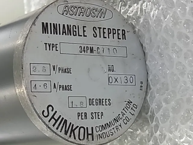 Shinko Communication Industry 34PM-C110 Stepping motor Detail Image - ASKINDEX Korea