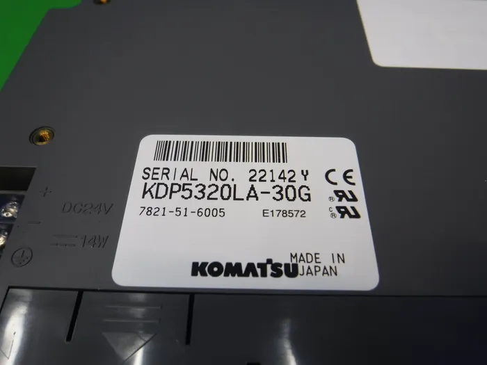 Komatsu KDP5320LA-30G Touch panel Detail Image - ASKINDEX Korea