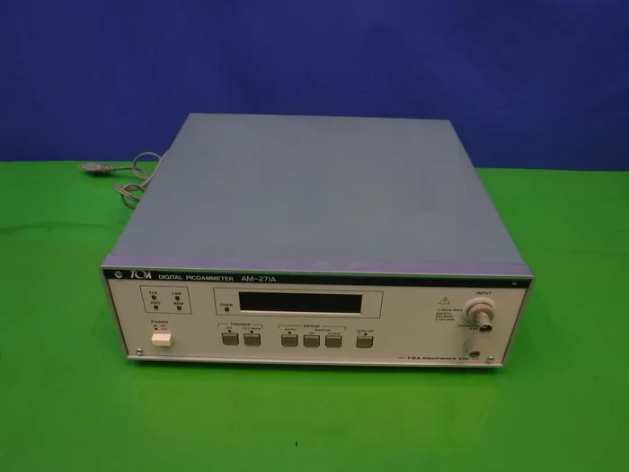 Toa Electronics AM-271A Digital Picoan Meter Detail Image - ASKINDEX Korea