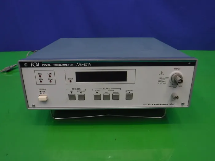 Toa Electronics AM-271A Digital Picoan Meter Detail Image - ASKINDEX Korea