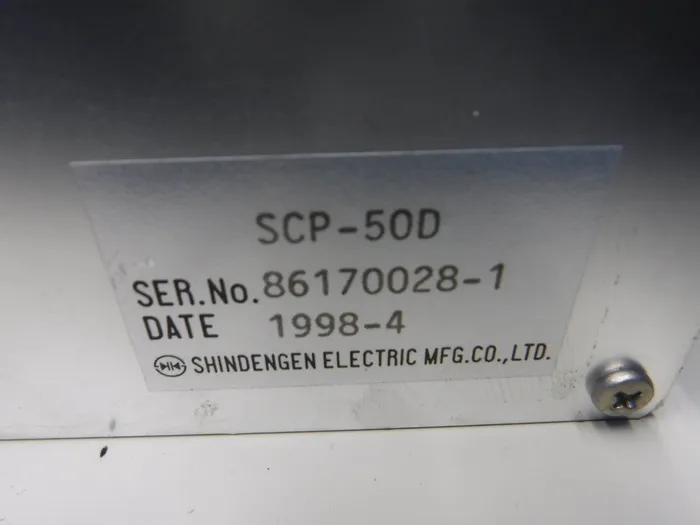 Shinden Industries  RF power supply (set) Detail Image - ASKINDEX Korea