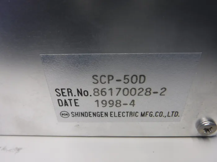 Shinden Industries  RF power supply (set) Detail Image - ASKINDEX Korea