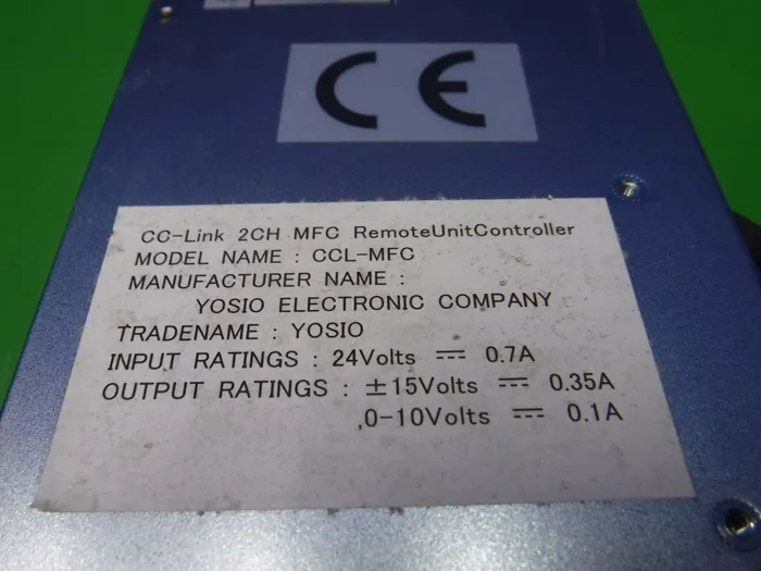 Yoshio Electronics CCL-MFC CC-Link unit Detail Image - ASKINDEX Korea