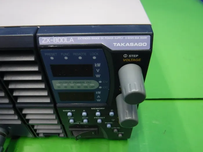 다카사 제작소 ZX-800LA DC 전원 공급 장치 상세 이미지 - ASKINDEX 코리아