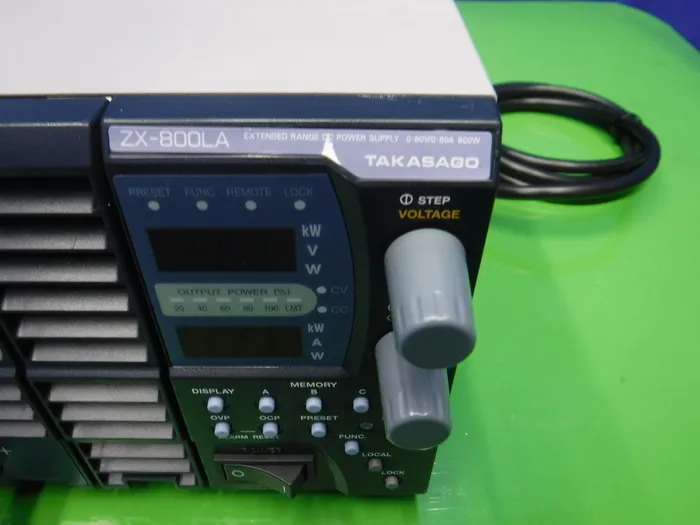 다카사 제작소 ZX-800LA DC 전원 공급 장치 상세 이미지 - ASKINDEX 코리아