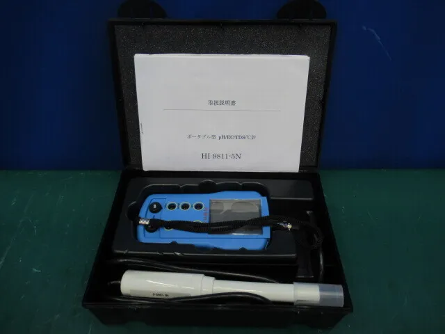 Hanna Instruments Japan HI 9811-5N Portable PH/EC/TDS/℃ meter Detail Image - ASKINDEX Korea