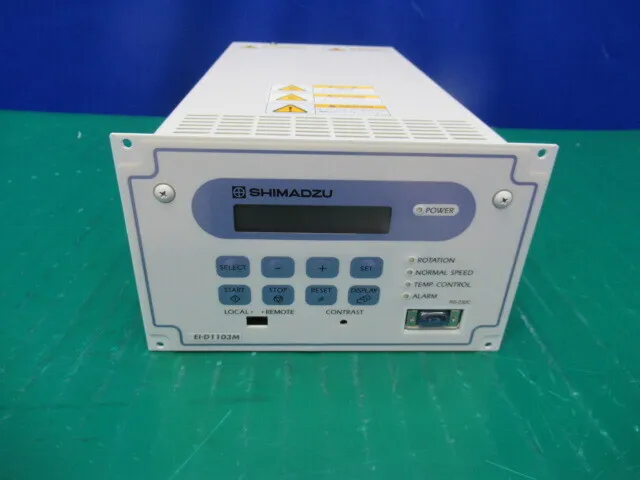 Shimadzu Manufacturing Office EI-D1103M Turbo molecular pump controller Detail Image - ASKINDEX Korea