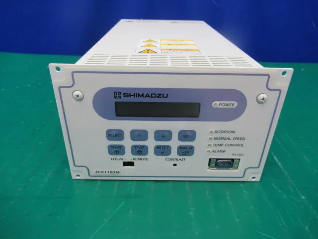 Shimadzu Manufacturing Office EI-D1103M Turbo molecular pump controller Detail Image - ASKINDEX Korea