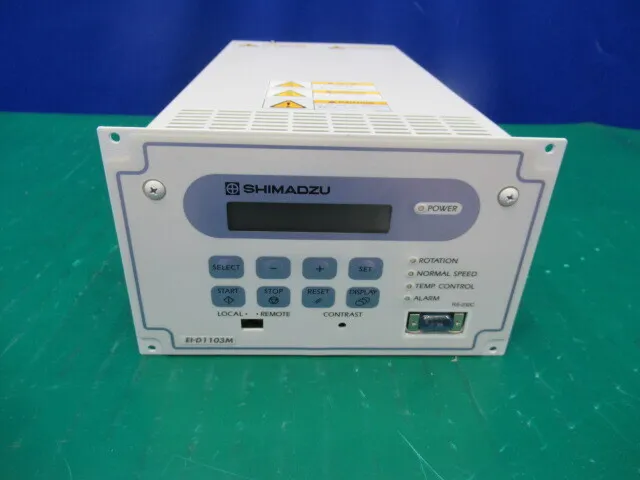 Shimadzu Manufacturing Office EI-D1103M Turbo molecular pump controller Detail Image - ASKINDEX Korea