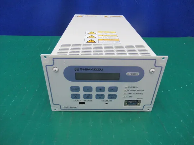 Shimadzu Manufacturing Office EI-D1103M Turbo molecular pump controller Detail Image - ASKINDEX Korea