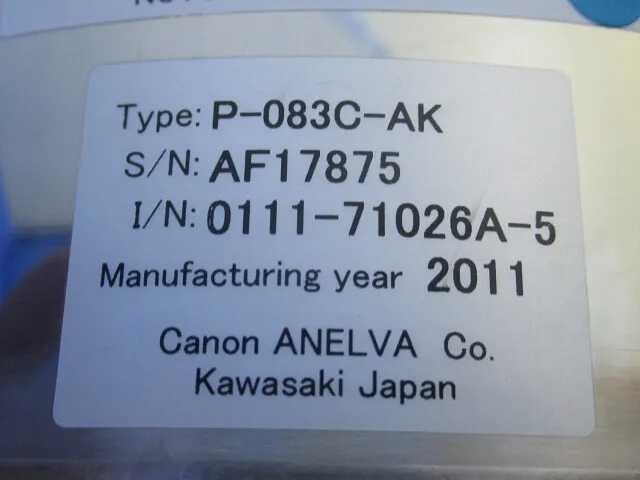 Anelba P-083C-AK Cry -pump Detail Image - ASKINDEX Korea